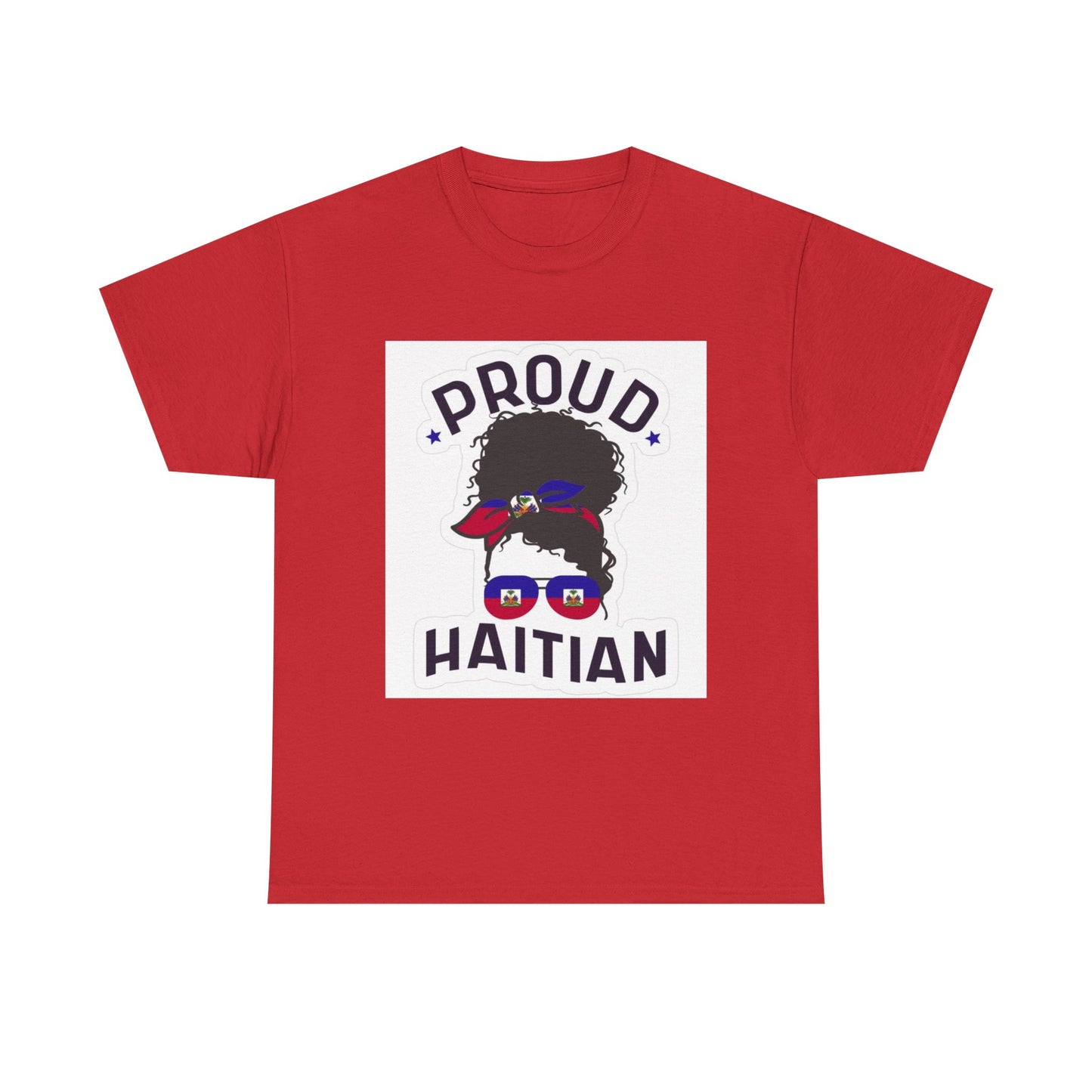Proud Haitian Unisex Heavy Cotton Tee