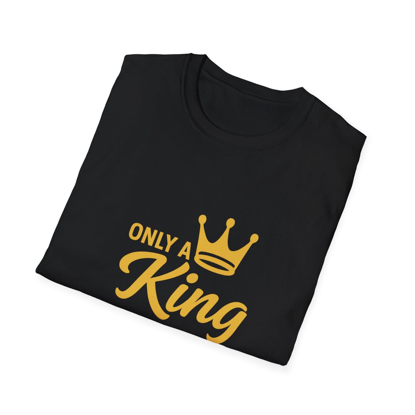 Only a King Can Attract a Queen Unisex Softstyle T-Shirt