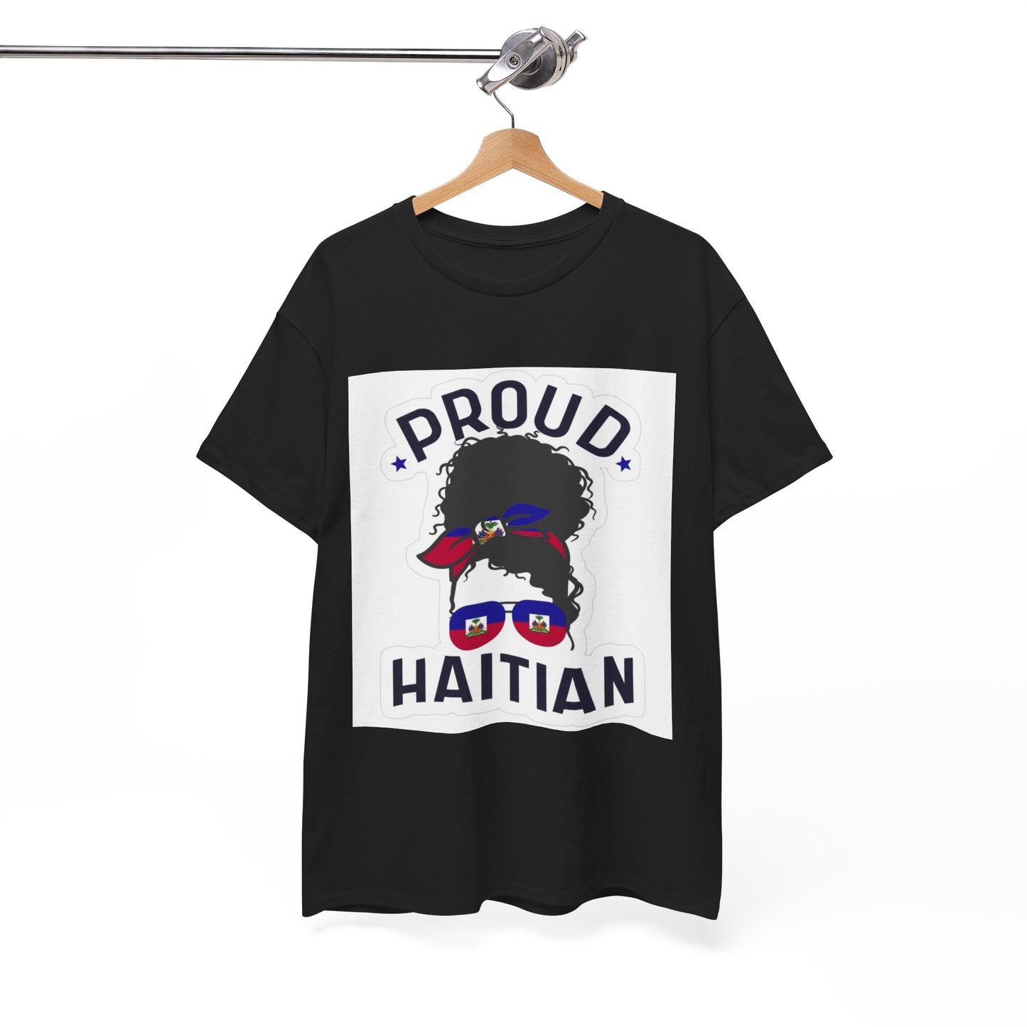 Proud Haitian Unisex Heavy Cotton Tee
