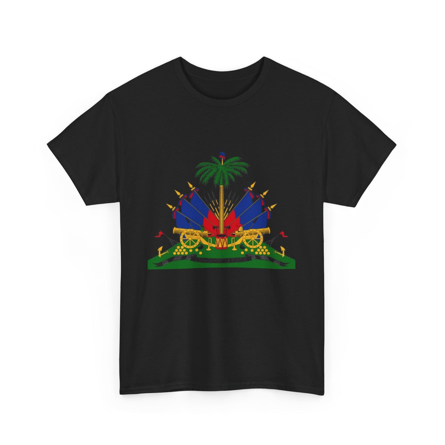 Haitian Pride Unisex Heavy Cotton Tee - Celebrate Culture & Heritage