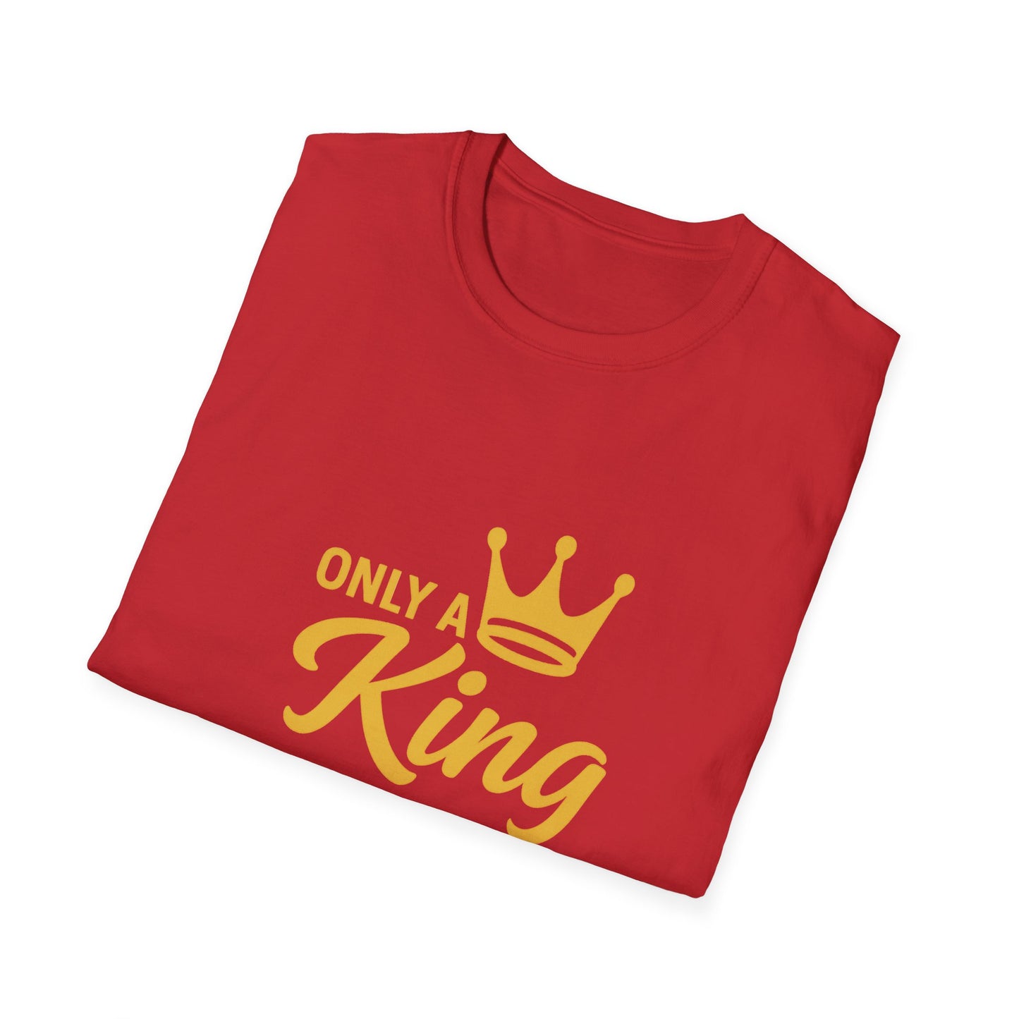 Only a King Can Attract a Queen Unisex Softstyle T-Shirt