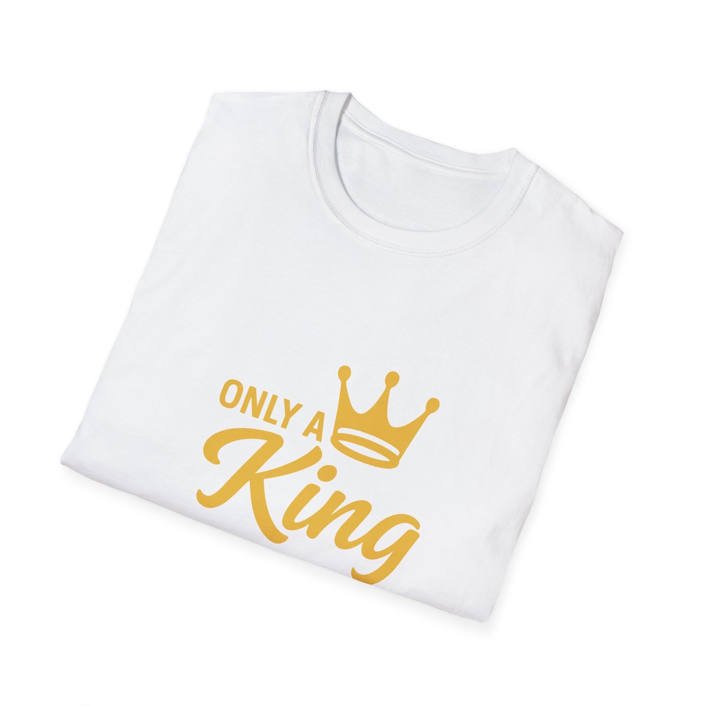 Only a King Can Attract a Queen Unisex Softstyle T-Shirt