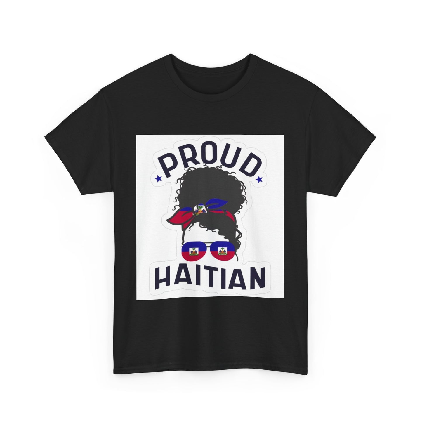 Proud Haitian Unisex Heavy Cotton Tee