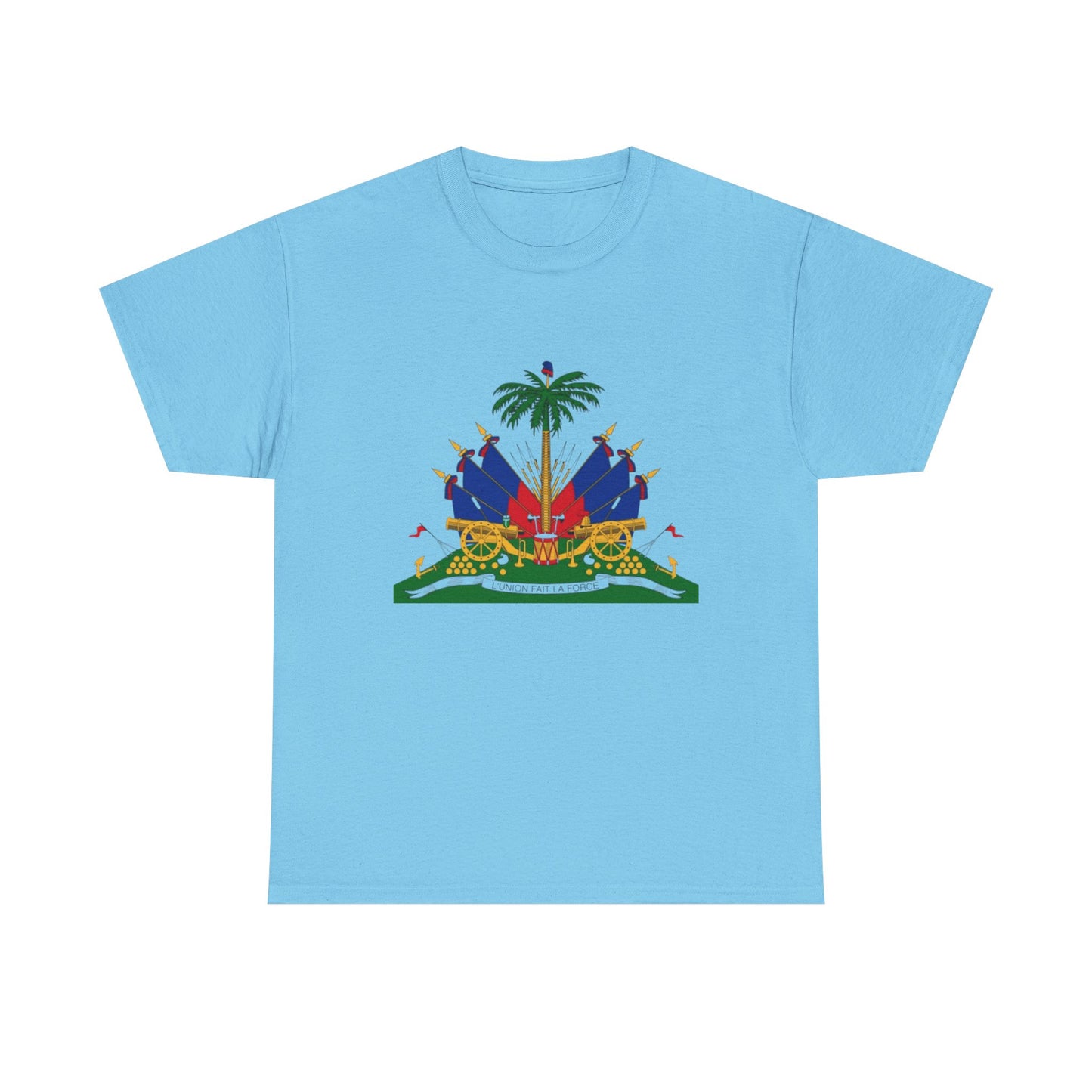 Haitian Pride Unisex Heavy Cotton Tee - Celebrate Culture & Heritage