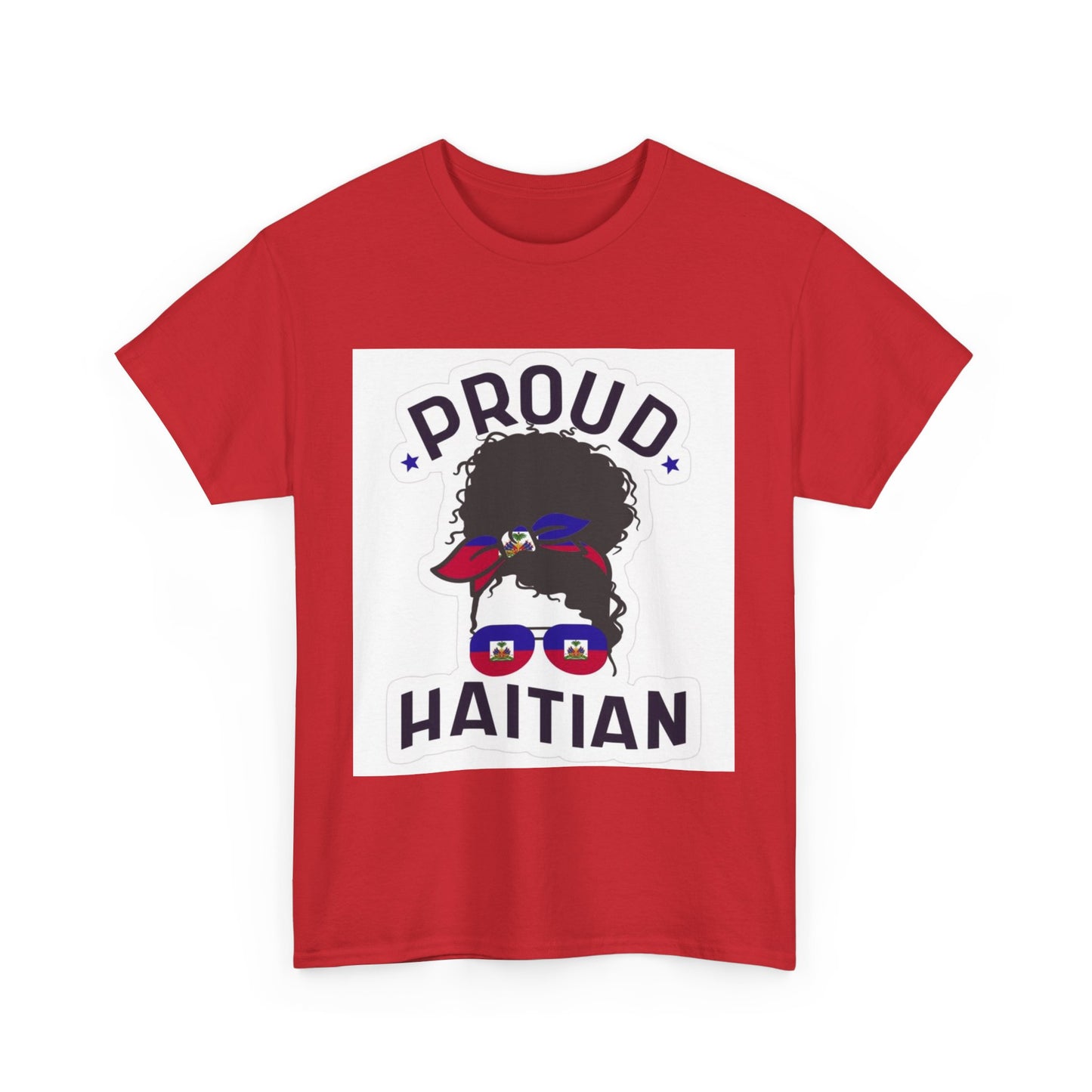 Proud Haitian Unisex Heavy Cotton Tee