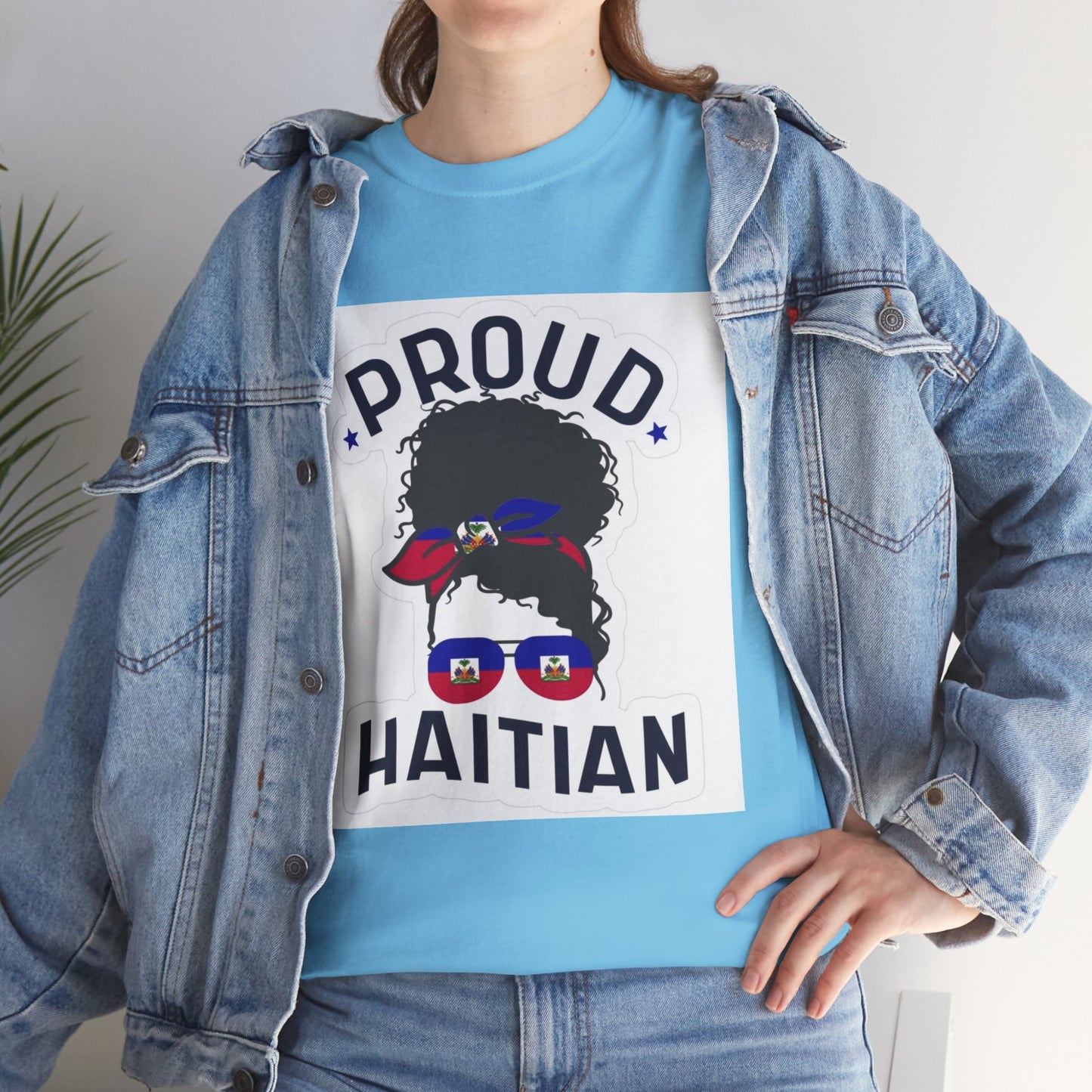 Proud Haitian Unisex Heavy Cotton Tee