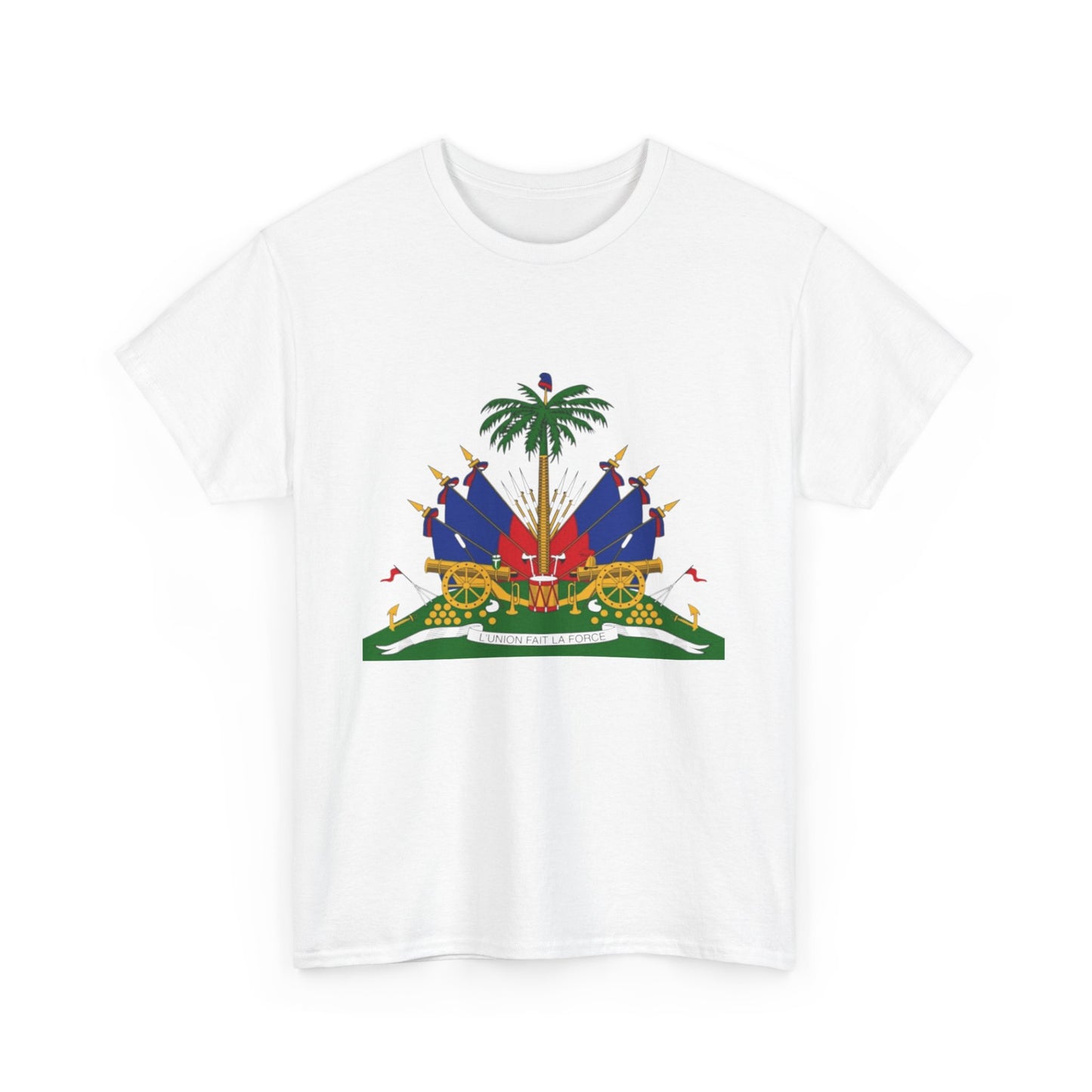 Haitian Pride Unisex Heavy Cotton Tee - Celebrate Culture & Heritage