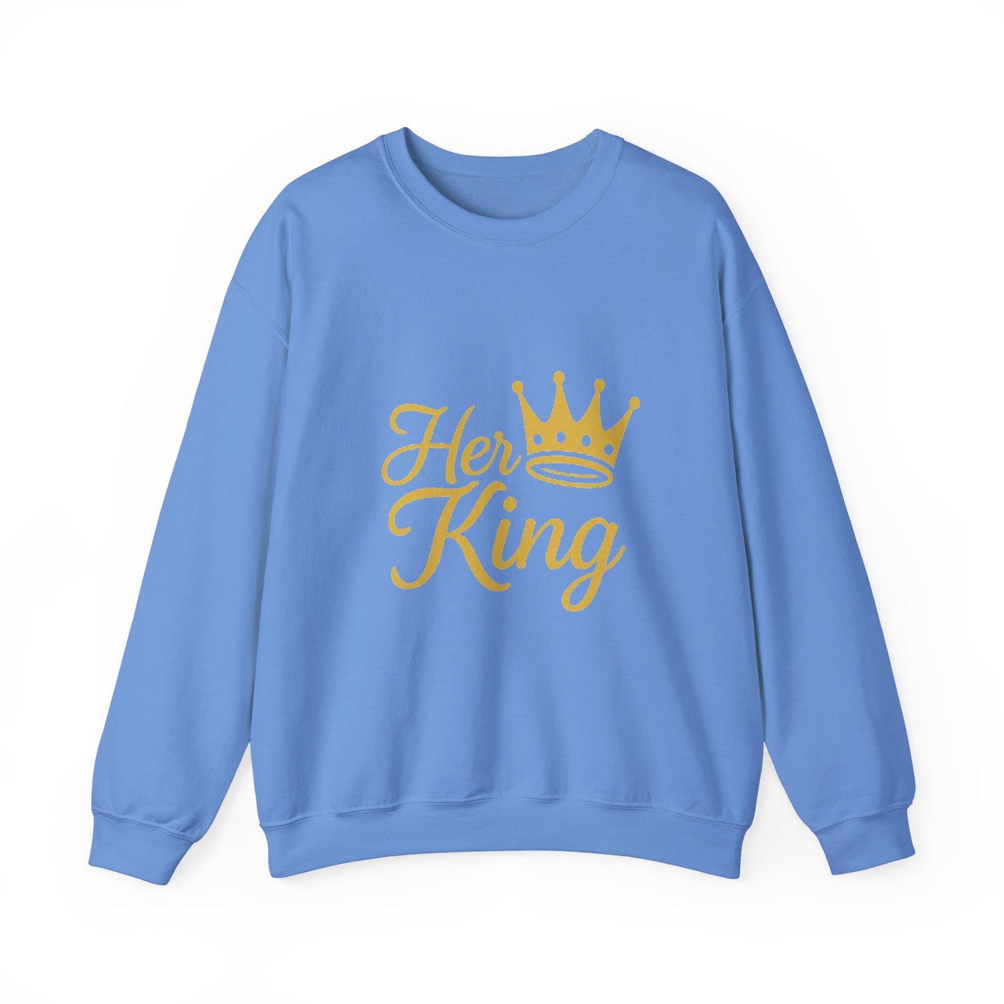 Her King Unisex Crewneck Sweatshirt - Cozy Casual Apparel for Couples