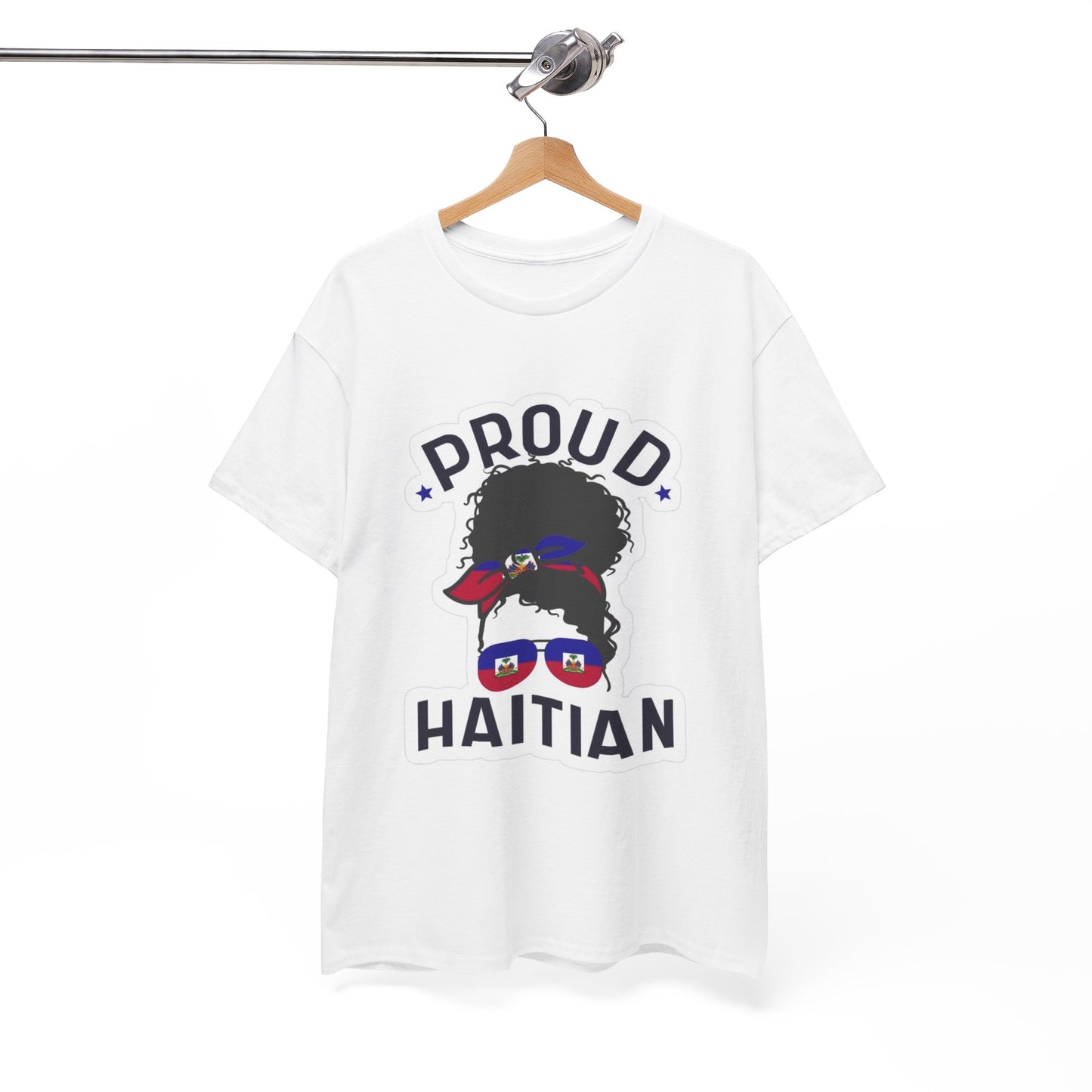 Proud Haitian Unisex Heavy Cotton Tee