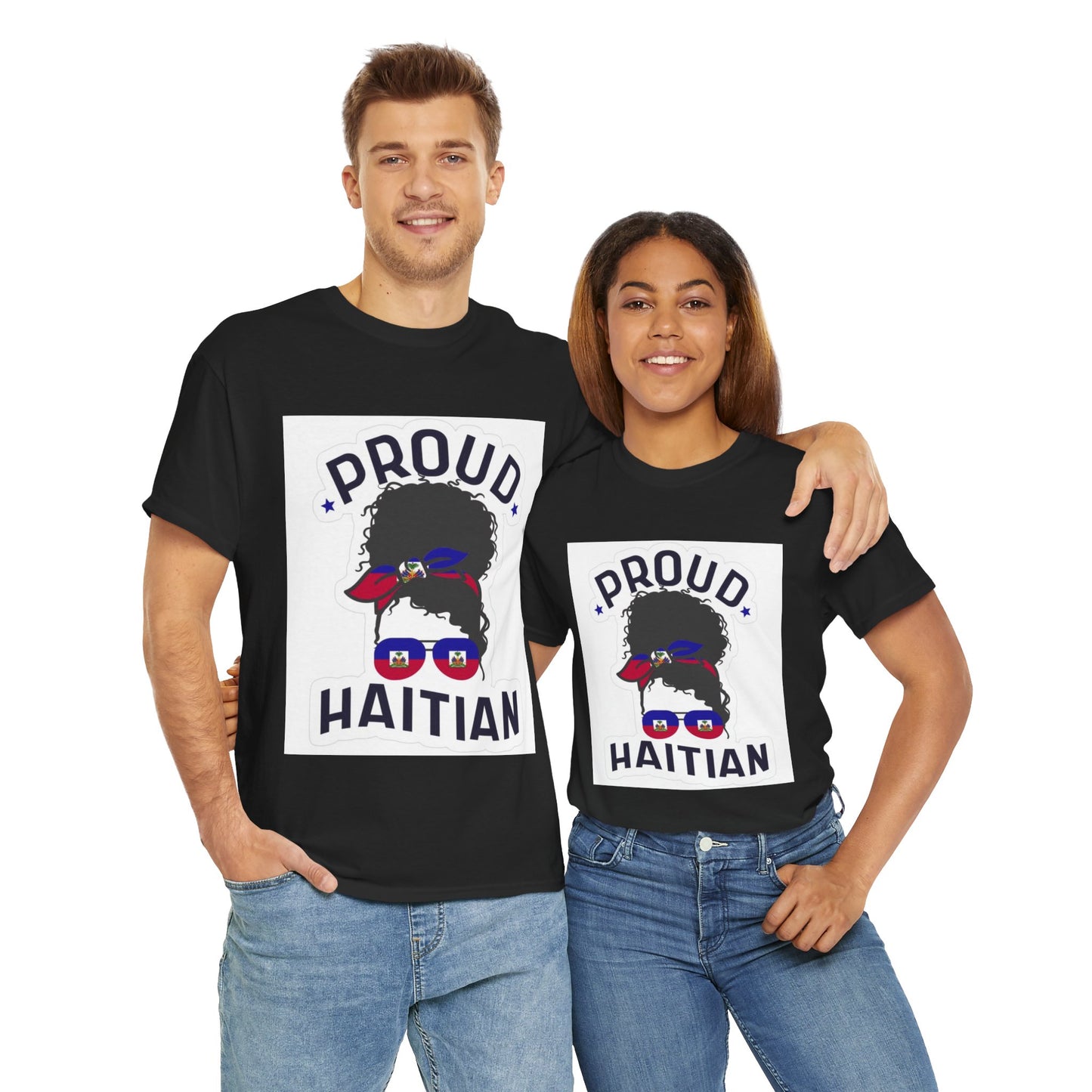 Proud Haitian Unisex Heavy Cotton Tee