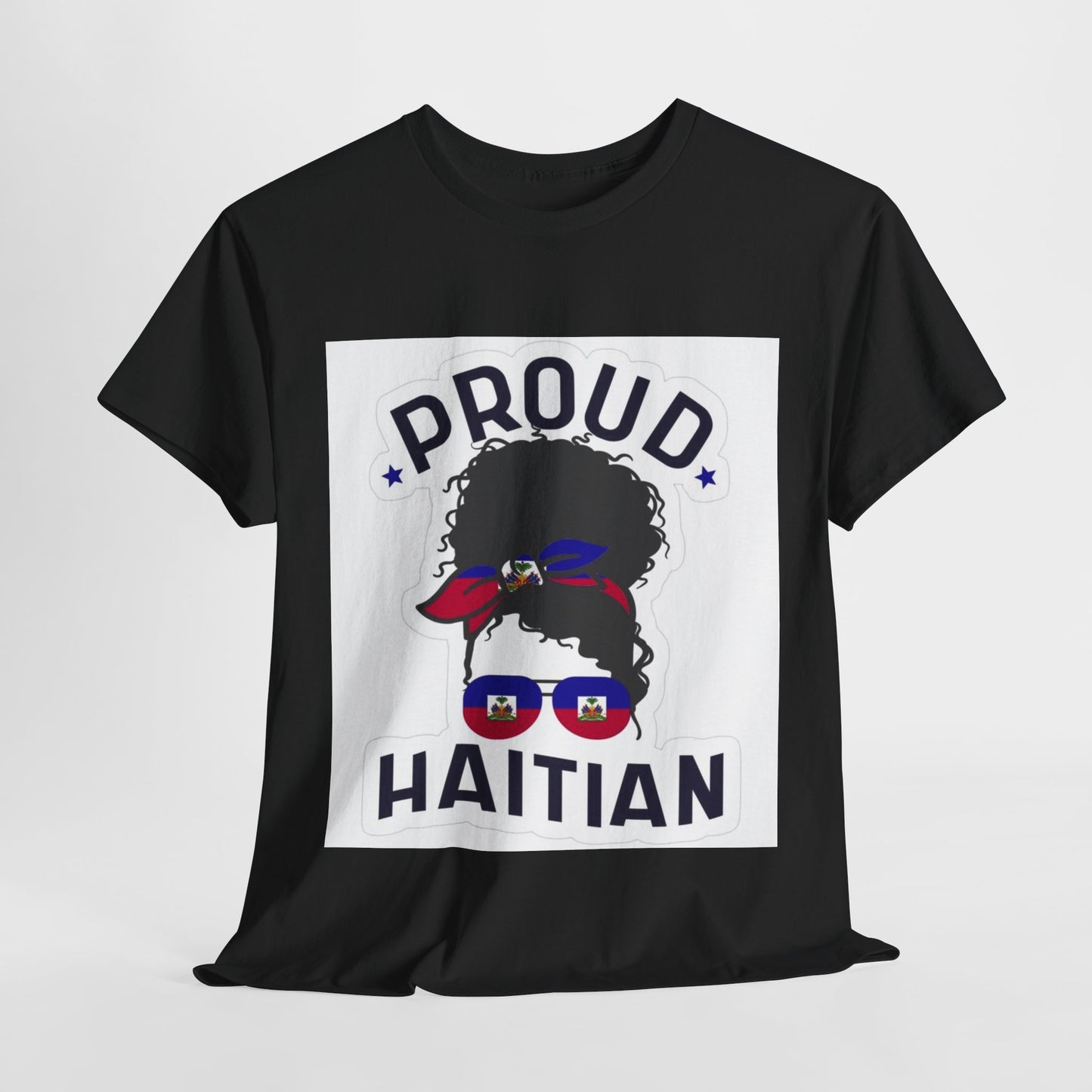 Proud Haitian Unisex Heavy Cotton Tee