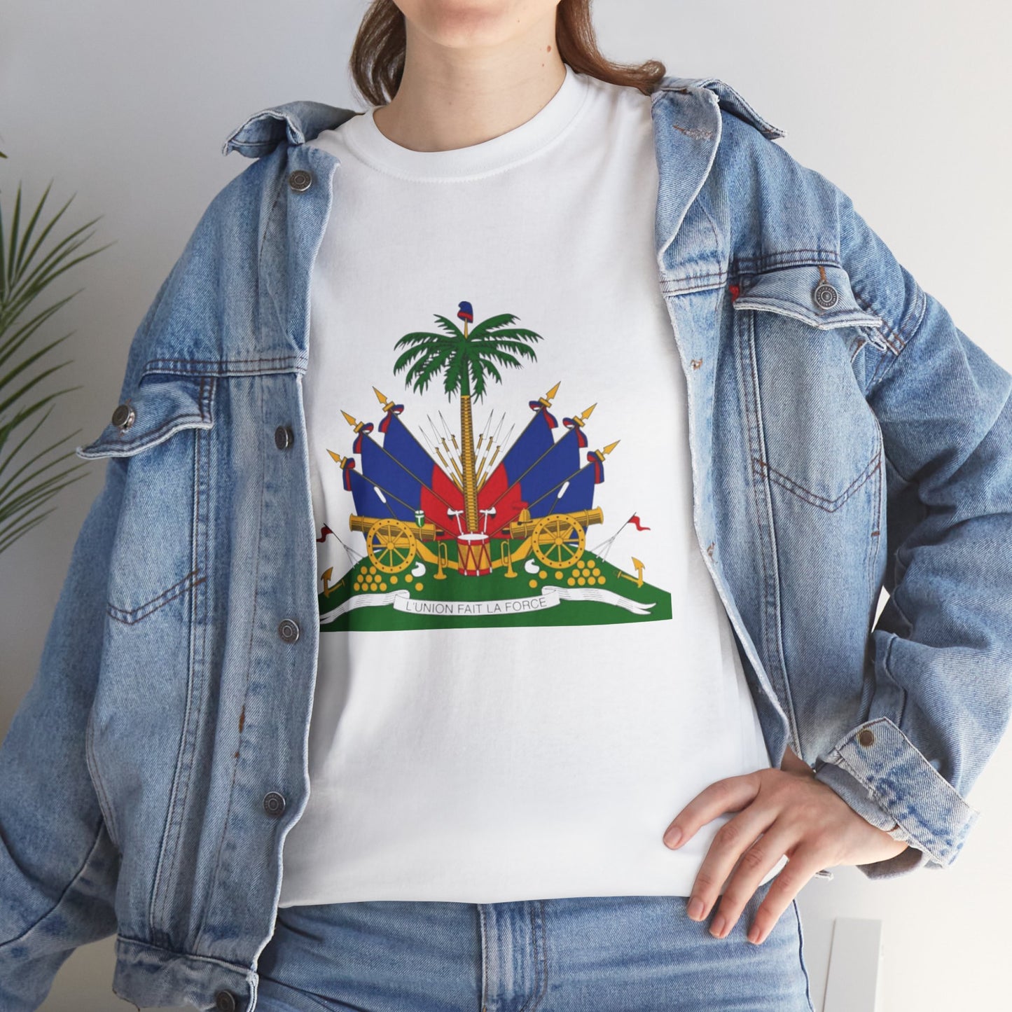 Haitian Pride Unisex Heavy Cotton Tee - Celebrate Culture & Heritage