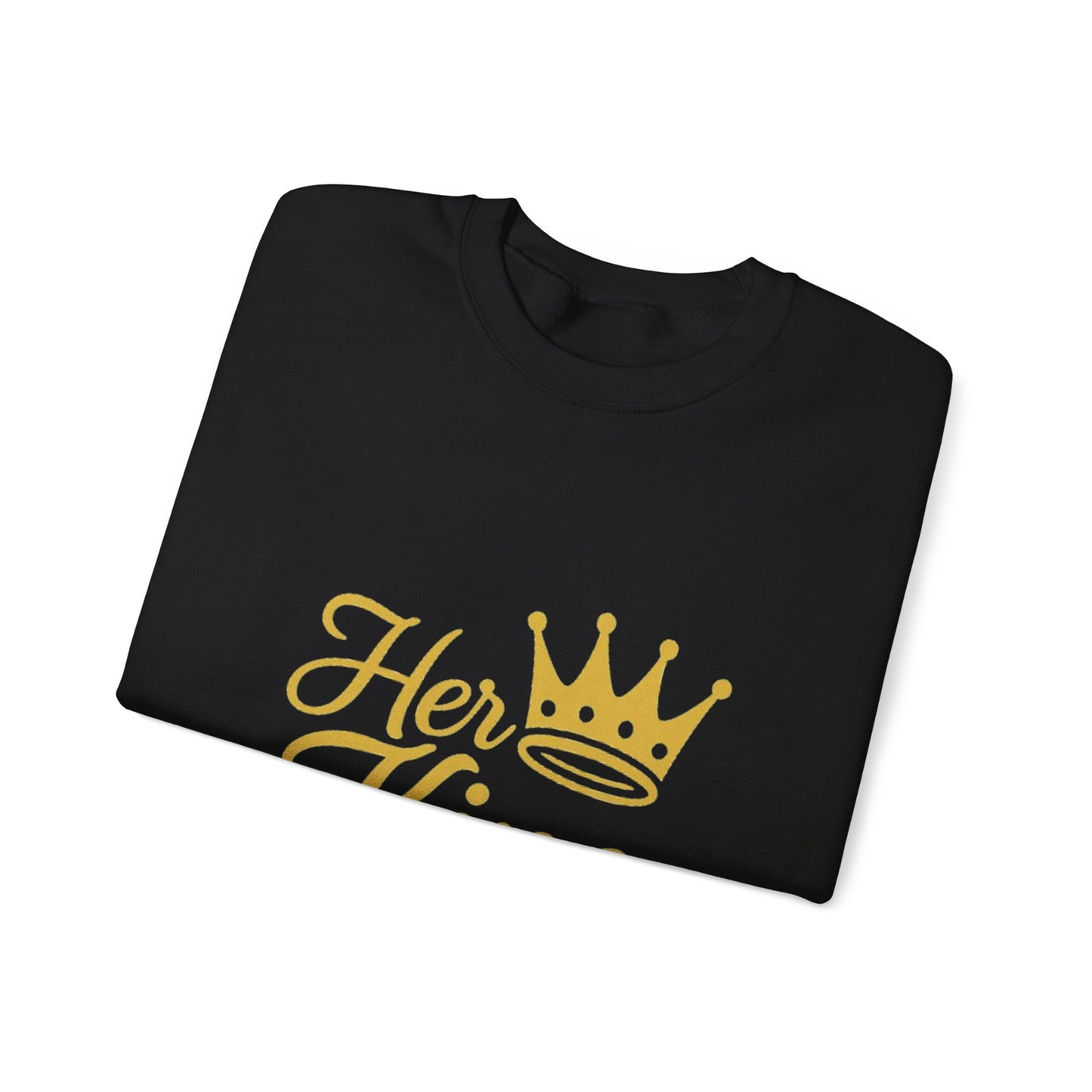 Her King Unisex Crewneck Sweatshirt - Cozy Casual Apparel for Couples