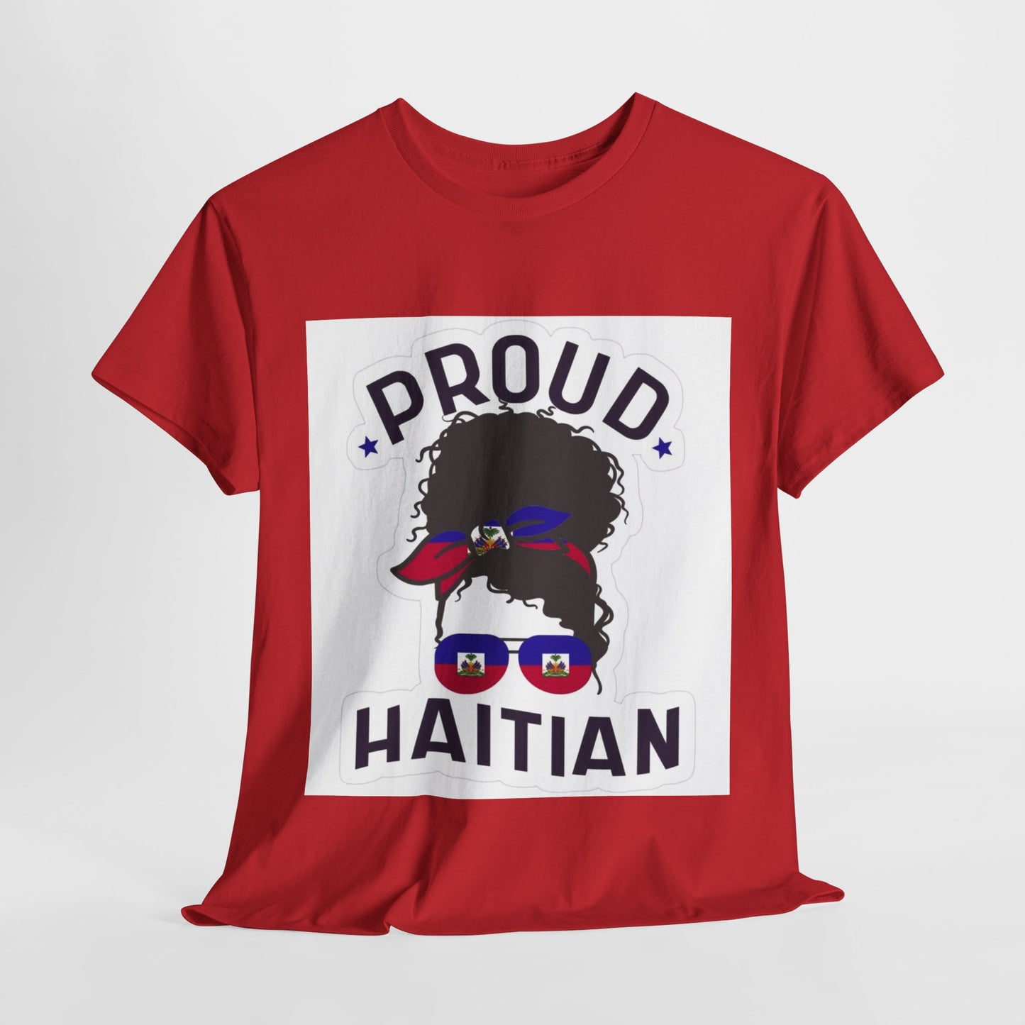 Proud Haitian Unisex Heavy Cotton Tee