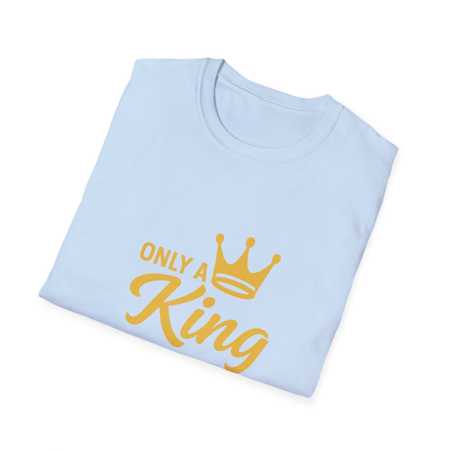 Only a King Can Attract a Queen Unisex Softstyle T-Shirt