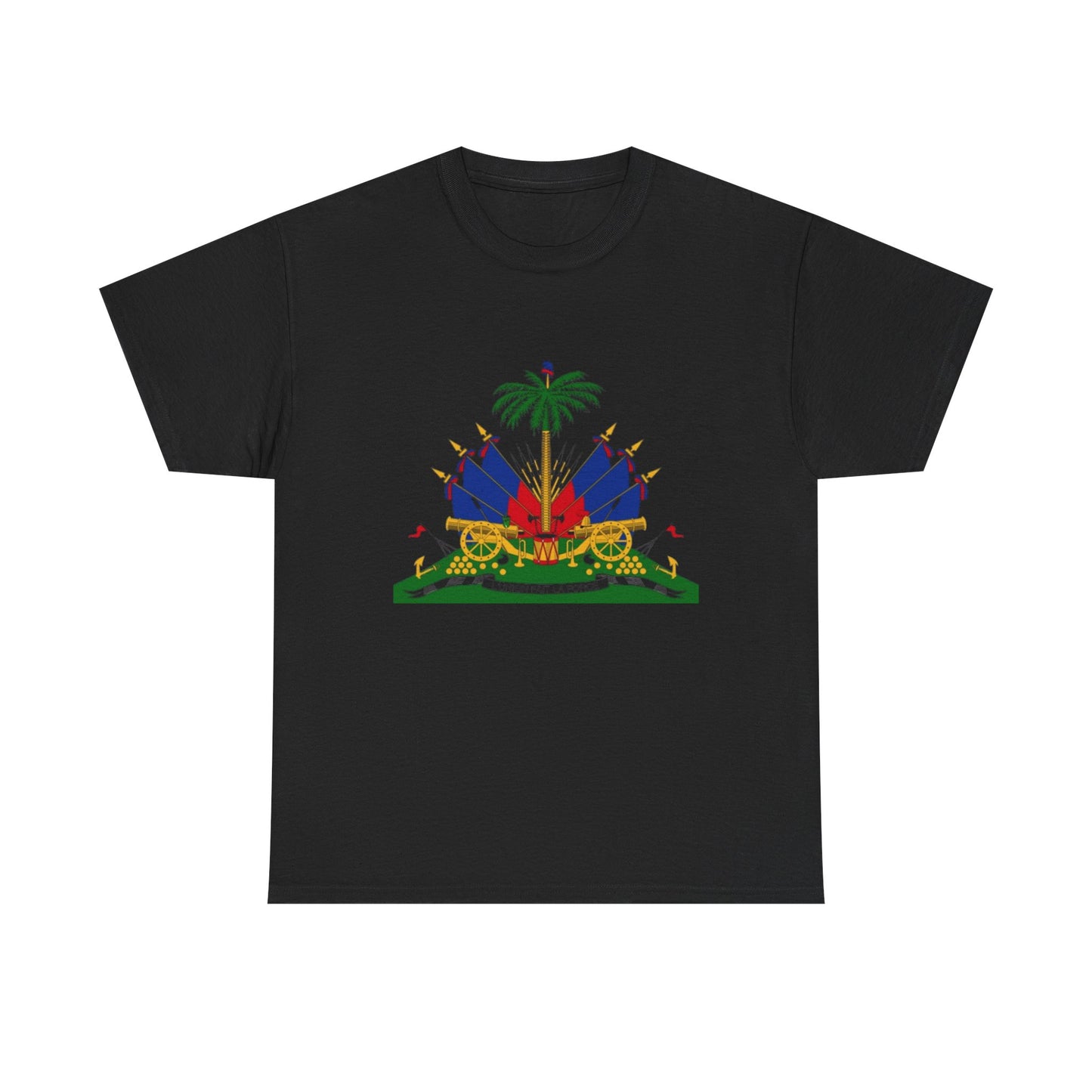 Haitian Pride Unisex Heavy Cotton Tee - Celebrate Culture & Heritage
