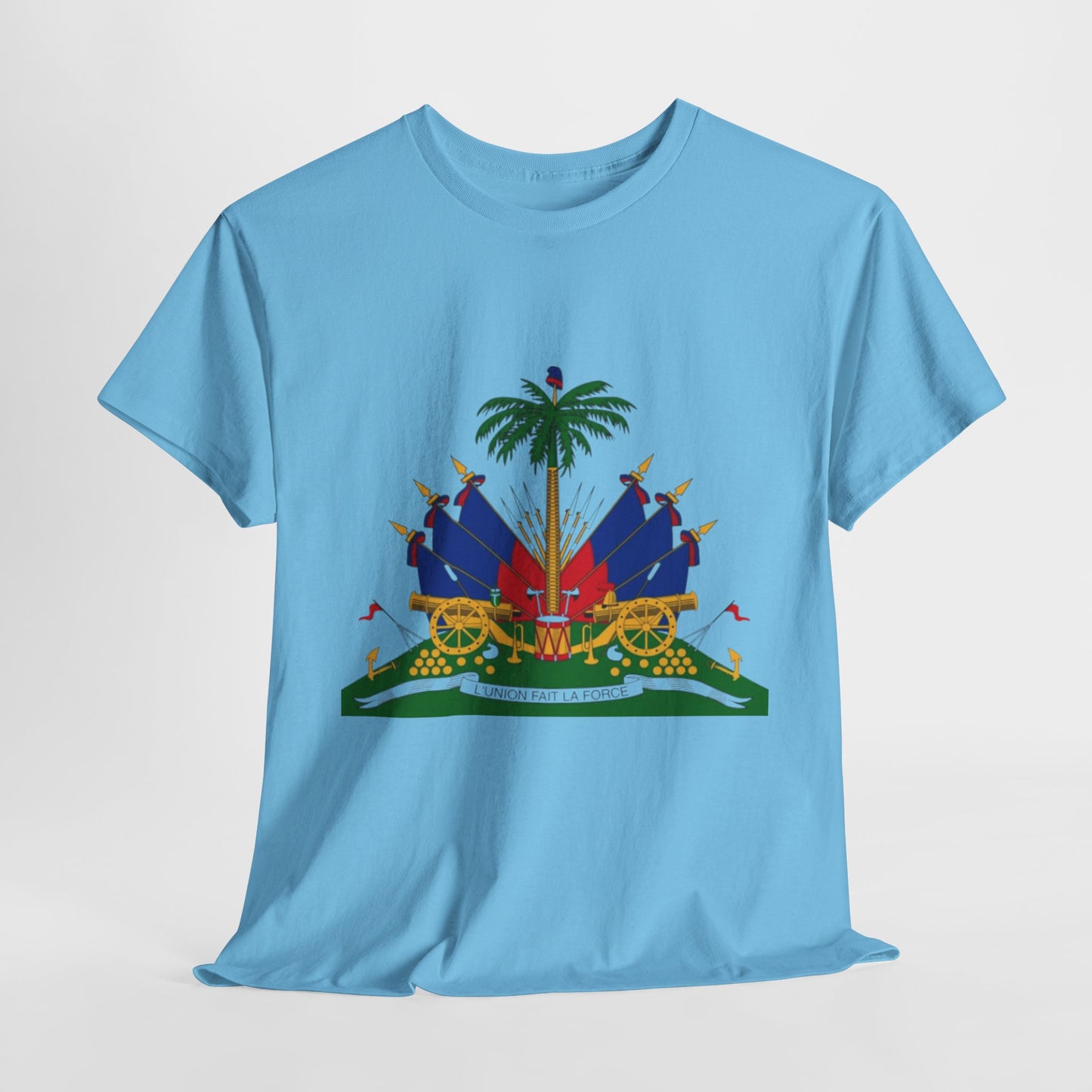 Haitian Pride Unisex Heavy Cotton Tee - Celebrate Culture & Heritage