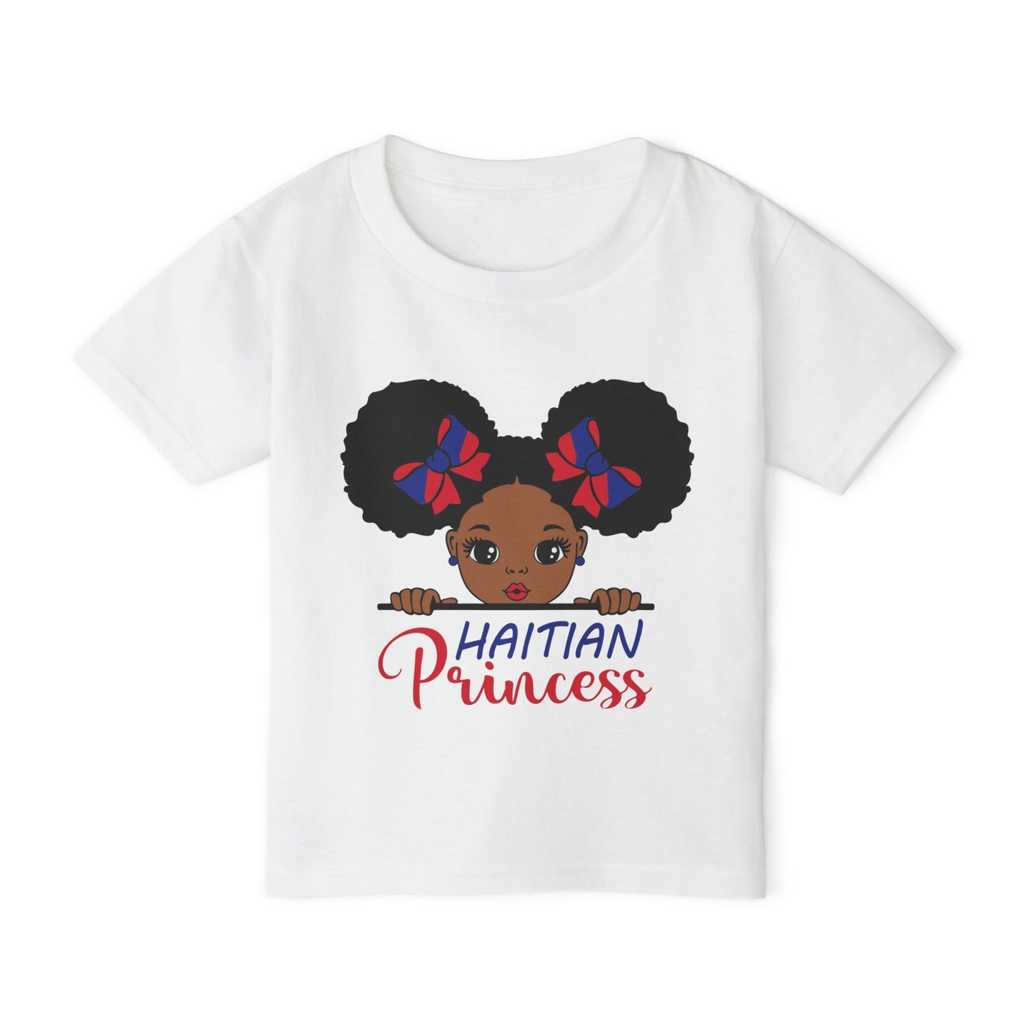 Haitian Princess Toddler T-Shirt - Cute Kids Apparel for Celebrations