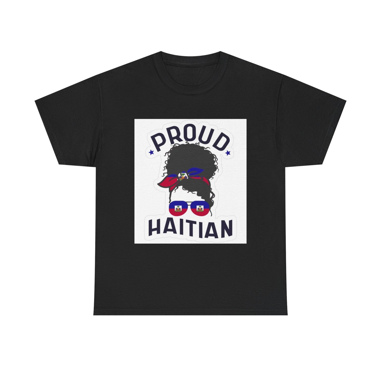 Proud Haitian Unisex Heavy Cotton Tee
