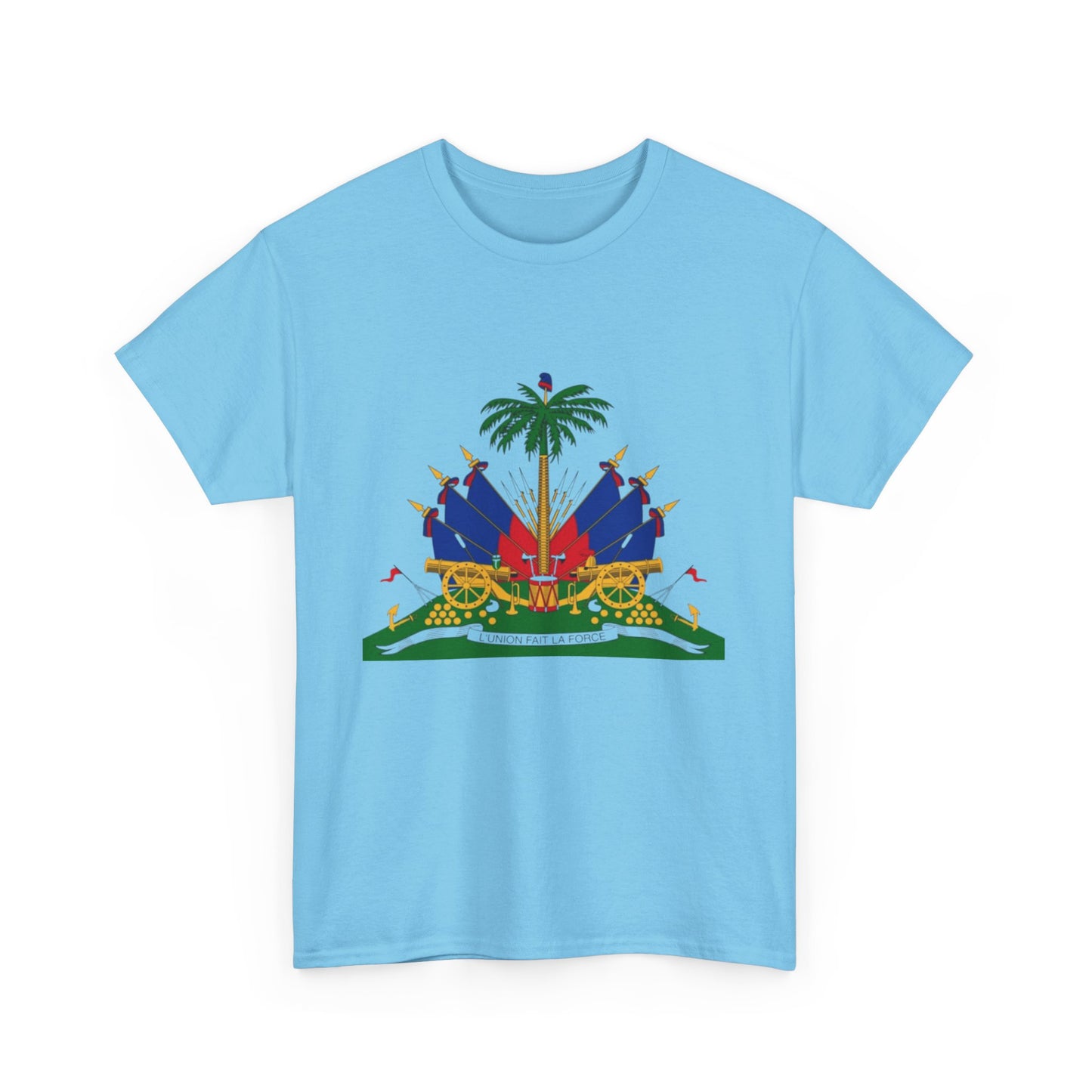 Haitian Pride Unisex Heavy Cotton Tee - Celebrate Culture & Heritage
