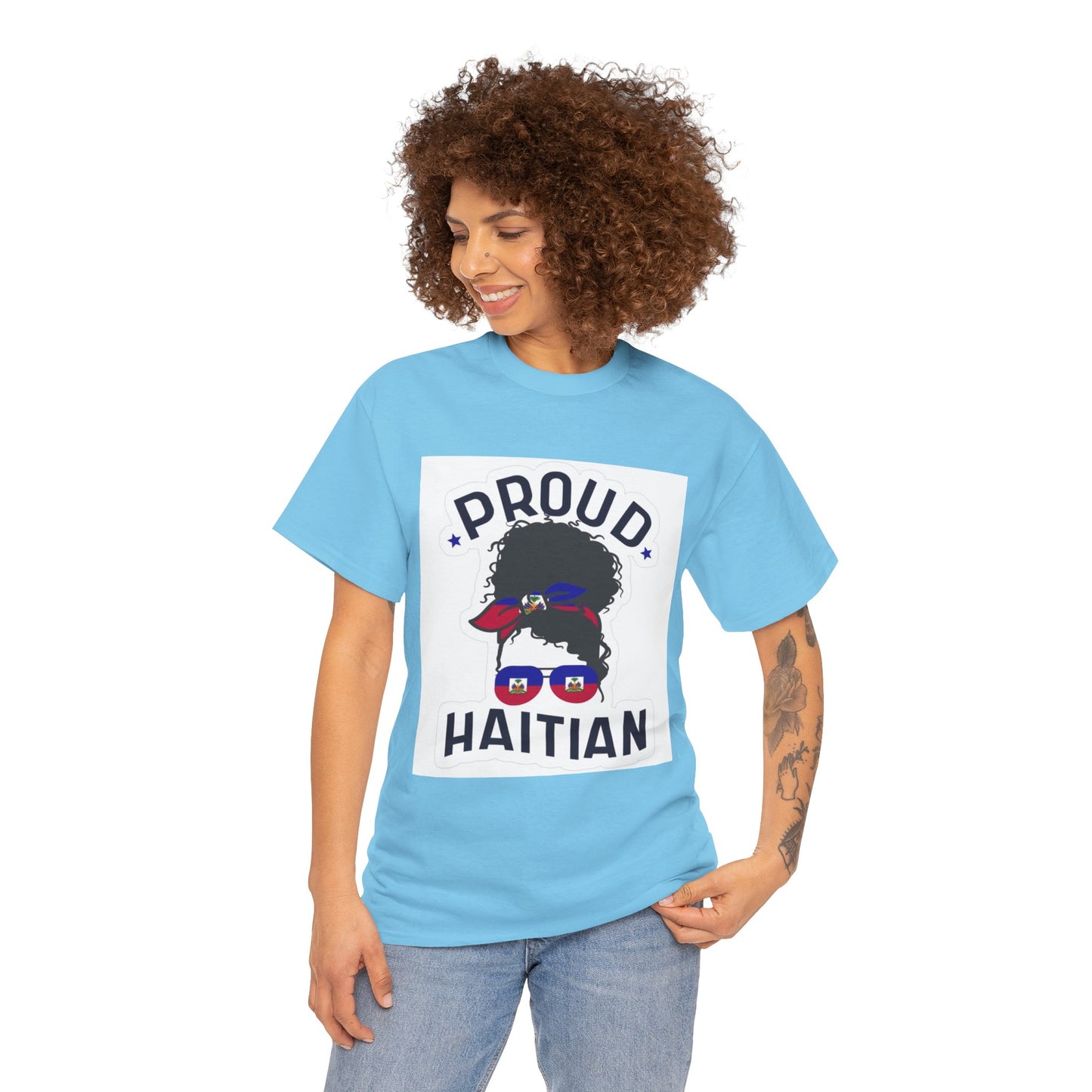 Proud Haitian Unisex Heavy Cotton Tee