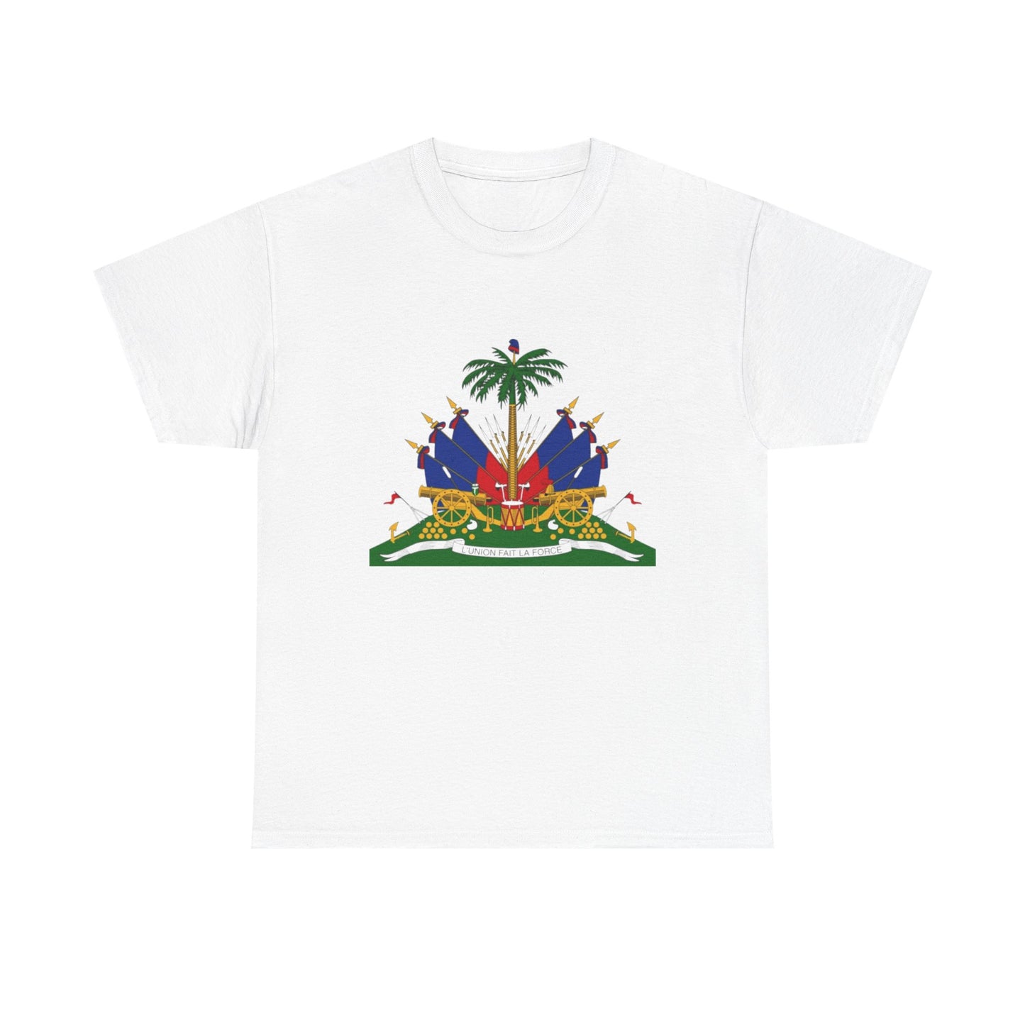 Haitian Pride Unisex Heavy Cotton Tee - Celebrate Culture & Heritage