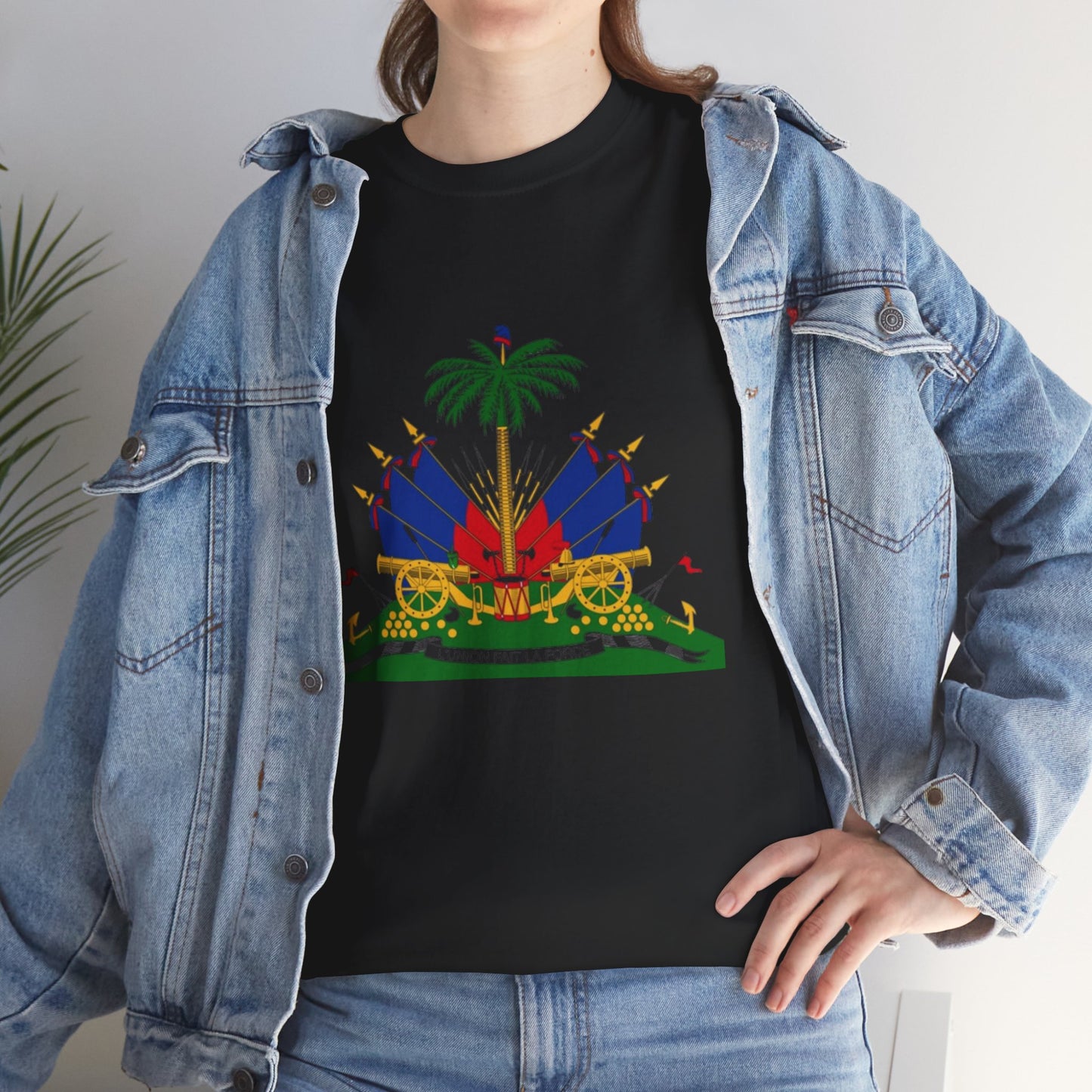 Haitian Pride Unisex Heavy Cotton Tee - Celebrate Culture & Heritage