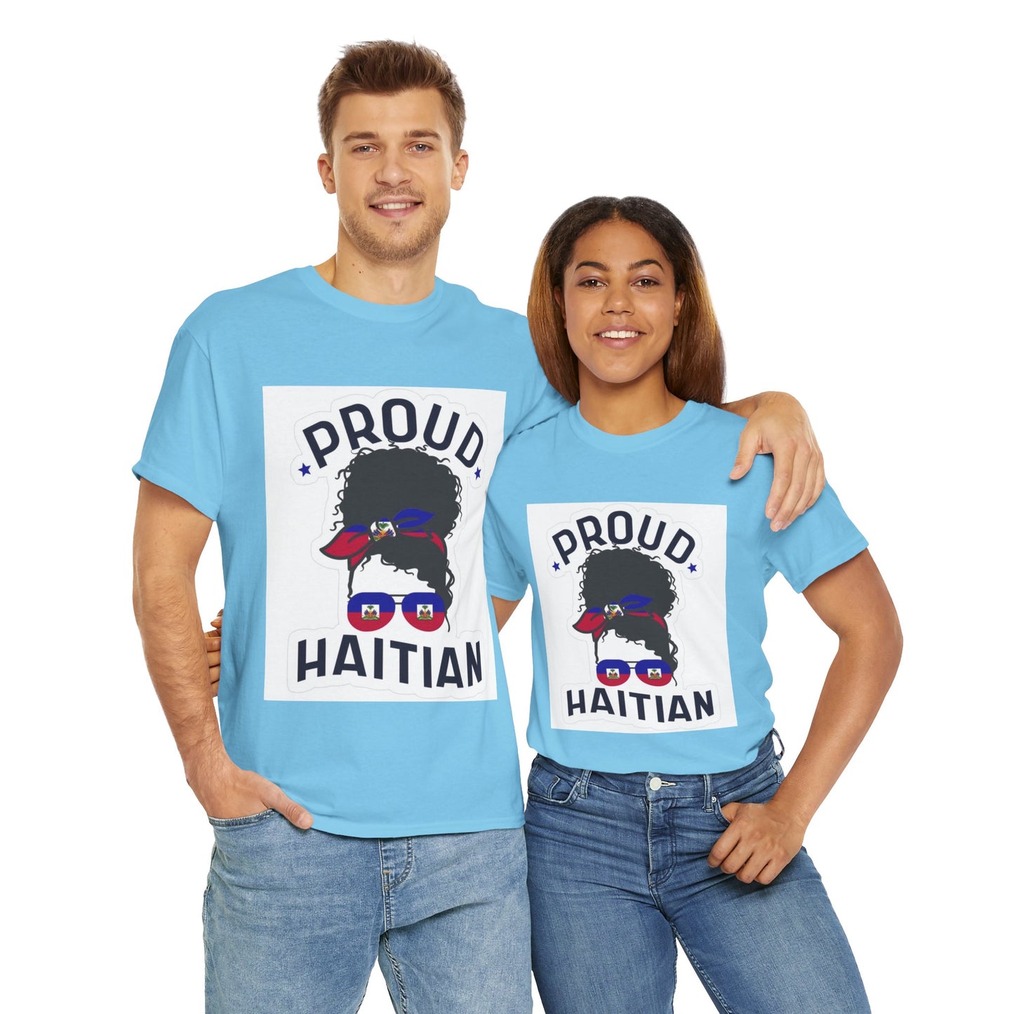 Proud Haitian Unisex Heavy Cotton Tee