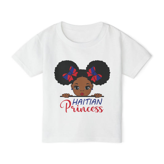 Haitian Princess Toddler T-Shirt - Cute Kids Apparel for Celebrations