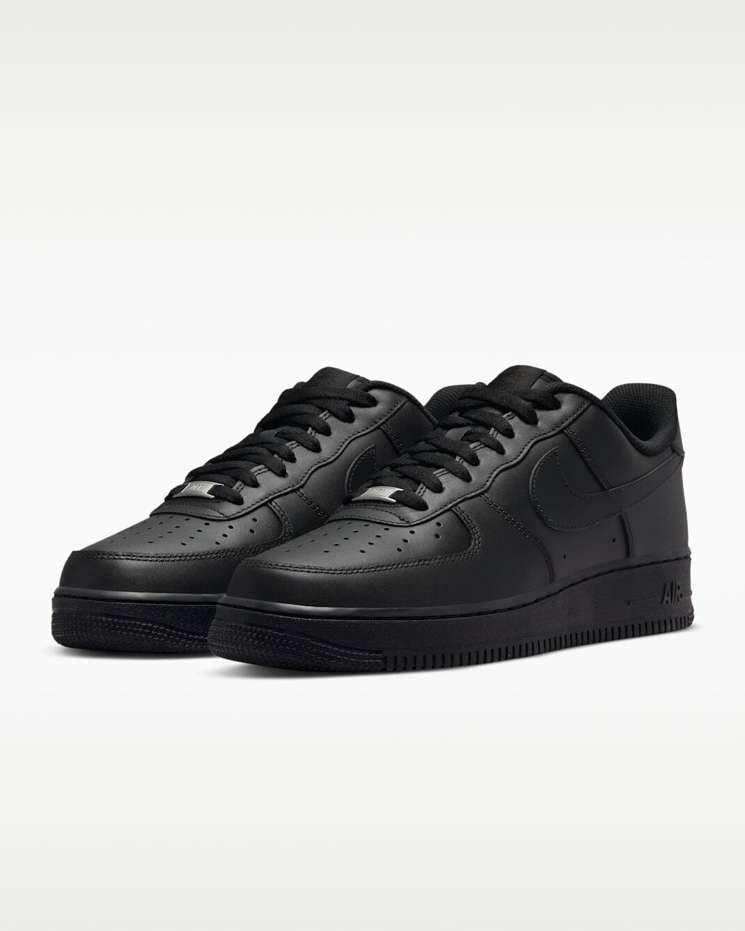 Nike Air Force 1 '07 Low Black, White & Gold – Classic AF1 Streetwear Sneakers for Men & Women