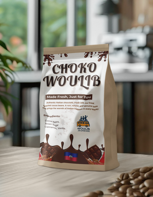 Choko Woulib Haitian Handmade Chocolate - Natural & Delicious Authentic Haitian Chocolates Made Fresh Just for You